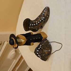 Nostalgia 3 pc fashion ornament set